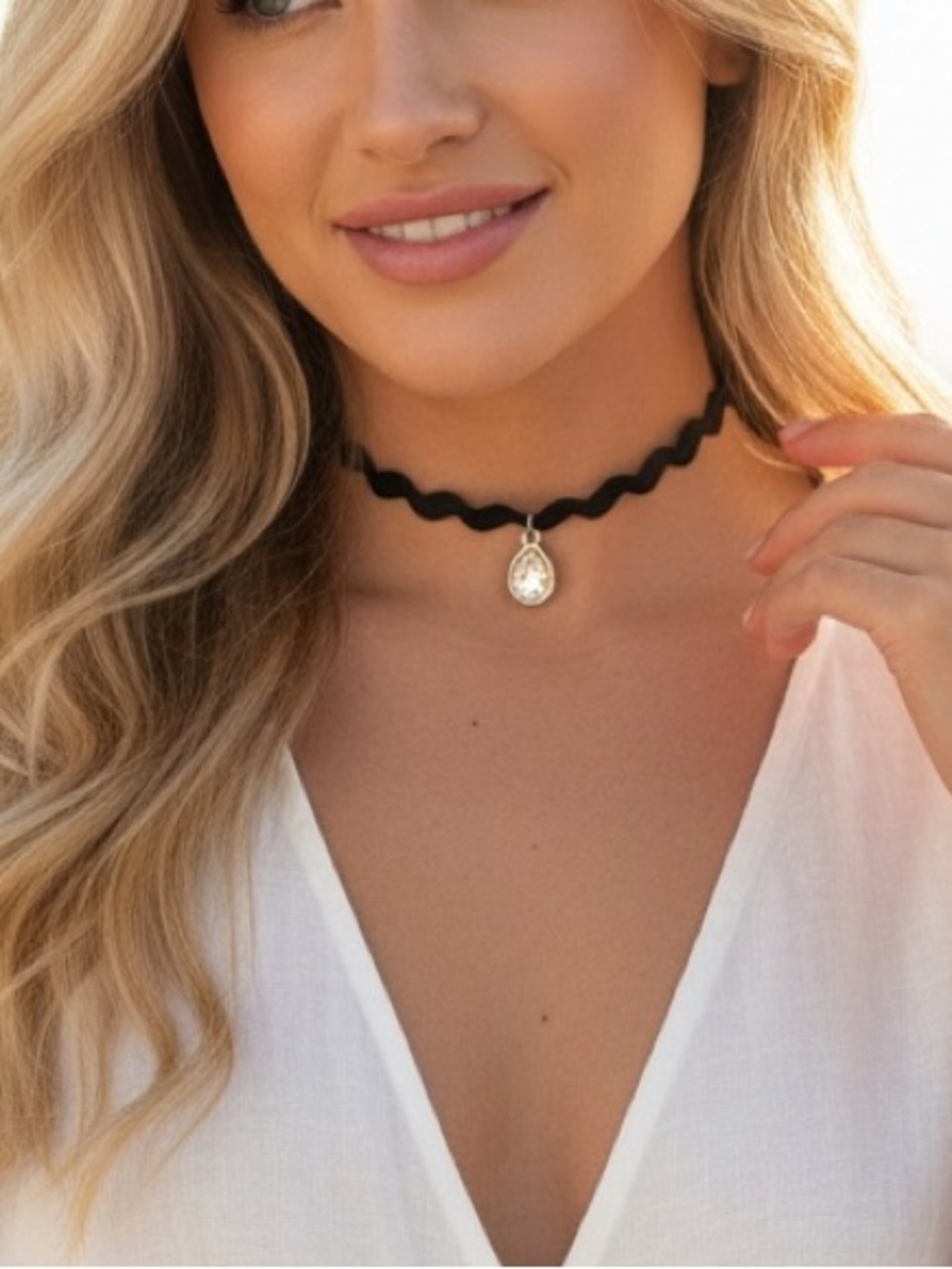 Charm Choker Necklace